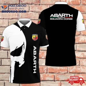 3D Printed Abarth Nct-va Polo Shirt