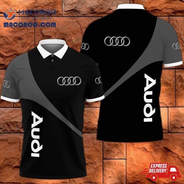 3D Printed Audi Pvt-va Polo Shirt