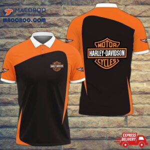 3D Printed Harley Davidson Polo Shirt