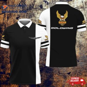 Honda Gold Wing Polo Shirt Ver 2 Honda Gold Wing Polo Shirt Ver
