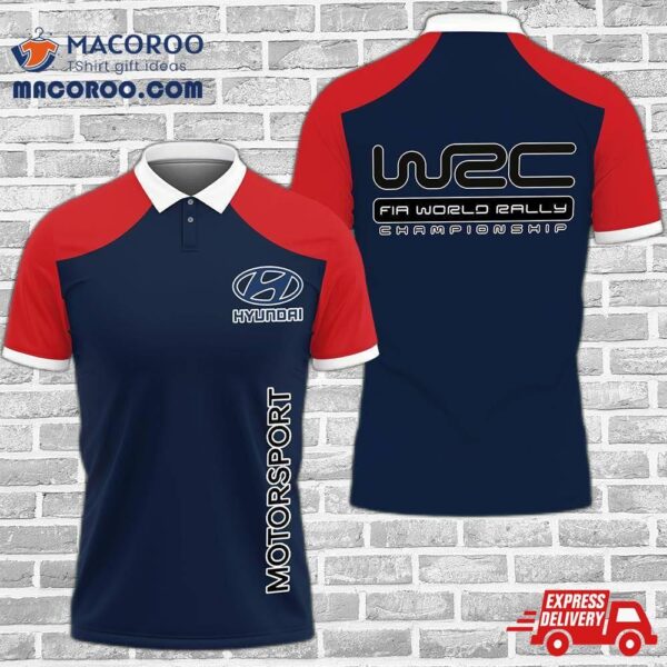 3D Printed Hyundai Polo Shirt