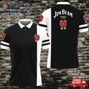 3D Printed Jim Beam Polo Shirt