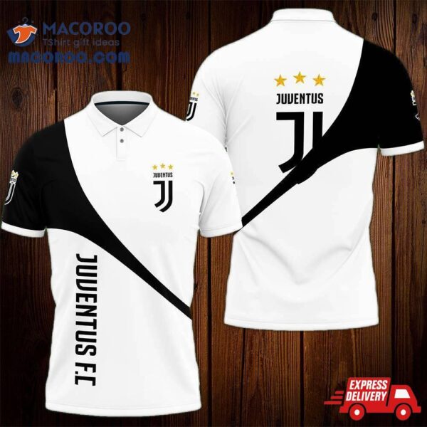 3D Printed Juventus Tnt-ht Polo Shirt