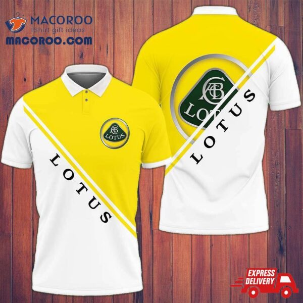 3D Printed Lotus Polo Shirt