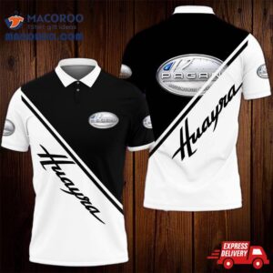 3D Printed Pagani Nqp-ht Polo Shirt Ver 1 (black)