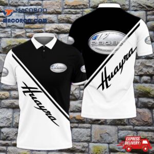 3D Printed Pagani Nqp-ht Polo Shirt Ver 2 (black)