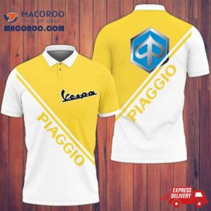 3D Printed Piaggio Vespa Polo Shirt