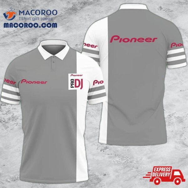 3D Printed Pioneer Dj Polo Shirt