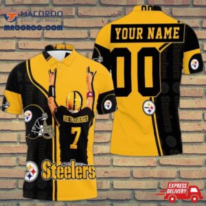 7 Ben Roethlisberger Pittsburgh Steelers Great Player 2020 Nfl Season Personalized Polo Shirt All-over Print