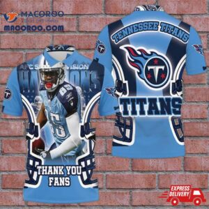 Adoree Jackson 25 Tennessee Titans Super Bowl 2021 Afc South Division 3D Polo Shirt