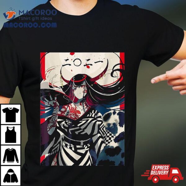 Anime Demon Girl Japanese Aesthetic Waifu Kawaii Otaku Shirt