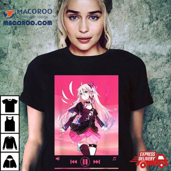 Anime Merch Girl Cosplay Aesthetic Vaporwave Manga Shirt