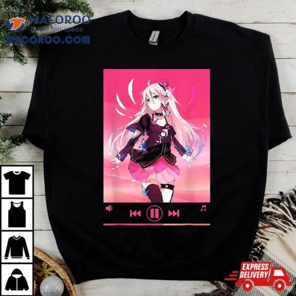 Anime Merch Girl Cosplay Aesthetic Vaporwave Manga Shirt