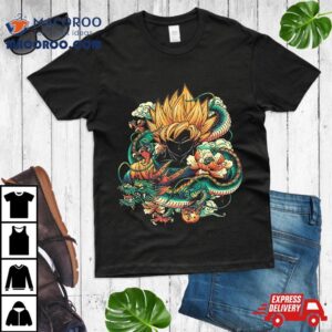 Anime The Son Is My Life Dad Dragon For Boy Tshirt