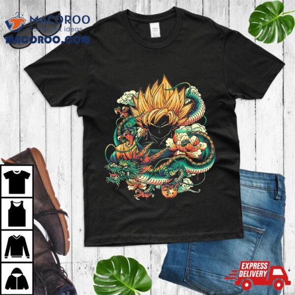 Anime The Son Is My Life Dad Dragon For Boy Shirt