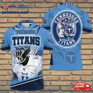 Arthur Juan Brown Tennessee Titans Super Bowl 2021 Afc North Division Champions 3D Polo Shirt