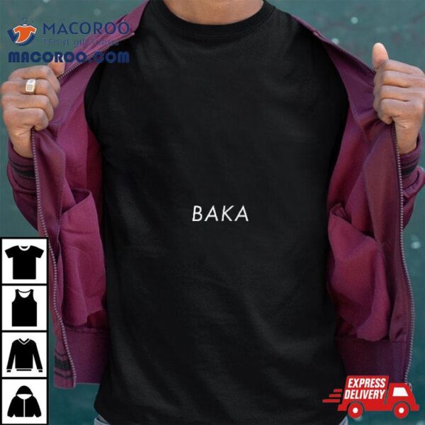 Baka Anime Meme – Soft Grunge Aesthetic Shirt