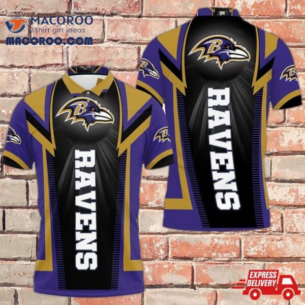 Baltimore Ravens For Fans Polo Shirt