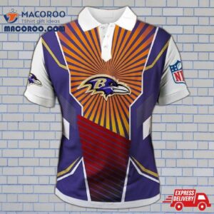 Baltimore Ravens Sunlight Casual Polo Shirt