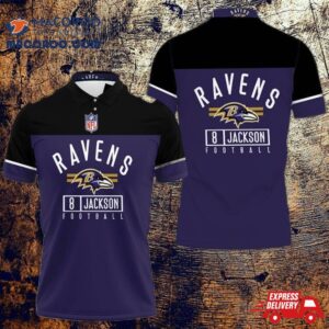 Baltimore Ravens T Shirt Hoodie Jersey 3D Polo