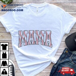 Baseball Mama Retro Loud Mom And Proud Mommy Mother’s Day Shirt