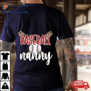 Baseball Nanny Grandma Player Tshirt