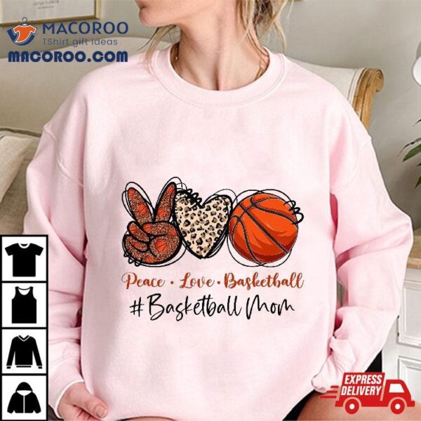 Basketball Mom Funny Lovers Gifts Mama Mother Day Shirt