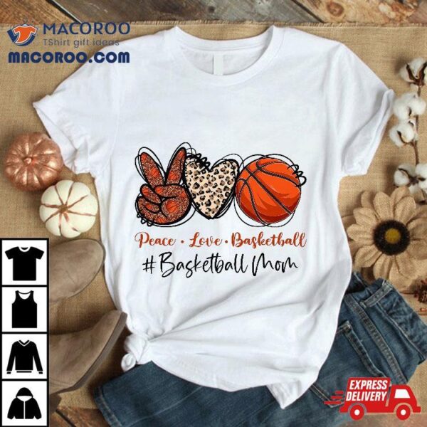 Basketball Mom Funny Lovers Gifts Mama Mother Day Shirt