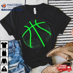 Black And Green Basketball Shirt