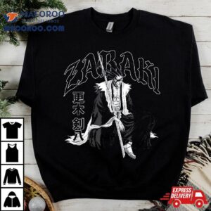 Bleach Zabaki Warped Name Tshirt