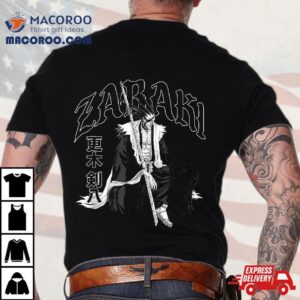 Bleach Zabaki Warped Name Tshirt