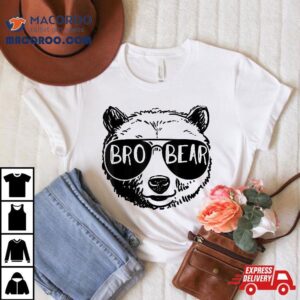 Brother Bear Face Sunglasses Leopard Print Father S Day Tshirt