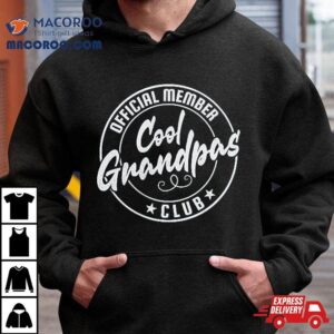 Cool Grandpas Club Official Member Vintage Tshirt