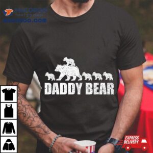 Daddy Bear Cubs Kids T Dad Tshirt