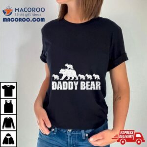 Daddy Bear Cubs Kids T Dad Tshirt