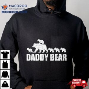 Daddy Bear Cubs Kids T Dad Tshirt