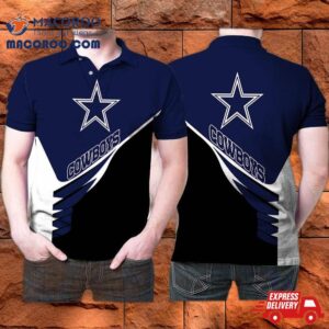 Dallas Cowboys Logo Tanktop Legging 3D Polo Shirt