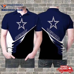 Dallas Cowboys Logo Tanktop Legging 3D Polo Shirt For Nfl Fans