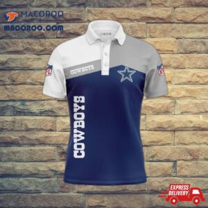 Dallas Cowboys Women’s Button Up Polo Shirt