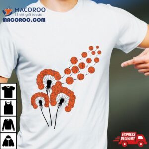 Dandelion Basketball Wo Tshirt