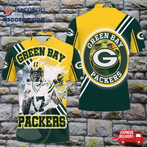 Davante Adams 17 Green Bay Packers For Fans 3D Polo Shirt