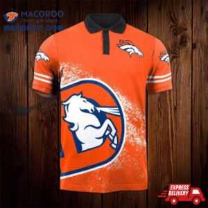 Denver Broncos 3D Polo Shirt For Fans