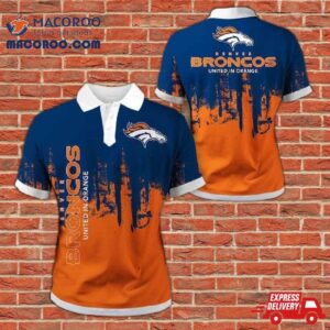 Denver Broncos 3D Polo Shirt Gift For Fans