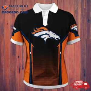 Denver Broncos Casual Polo Shirt For Fans