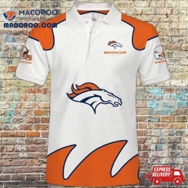 Denver Broncos Polo Shirt Gift For Fans