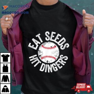 Dingers Seeds Funny Baseball Tshirt