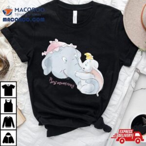 Disney Dumbo And Mother Best Mom Ever Birthday Mothers Day Tshirt