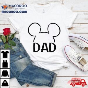 Disney Mickey And Friends Dad Ears Outline Logo Shirt