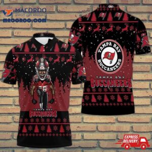 Donovan Smith 76 Tampa Bay Buccaneers Nfc South Division Champions Super Bowl 2021 3D Polo Shirt