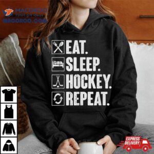 Eat Sleep Hockey Repeat – Player Gift Shirt